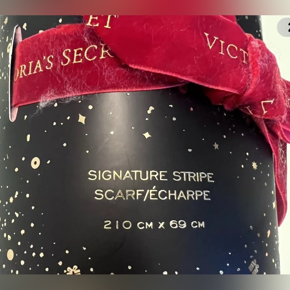 Victoria Secret Holiday 2020
Signature Stripe Scarf Pink Fringe NWT - Picture 2 of 5